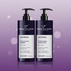 Zestaw produktów neutralizujących żółte tony (szampon i odżywka)