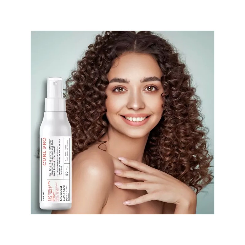CURL PRO z solą morską, które tworzą wyjątkowo mocne i efektowne loki