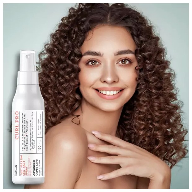 CURL PRO z solą morską, które tworzą wyjątkowo mocne i efektowne loki