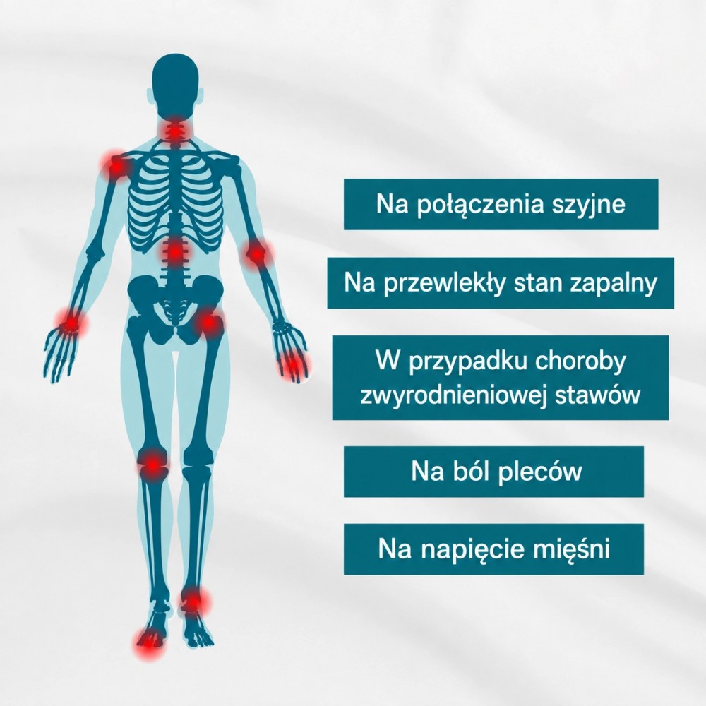 Żel przeciwbólowy z harpagophytum (czarcim pazurem): na stawy, przewlekłe stany zapalne 1+1